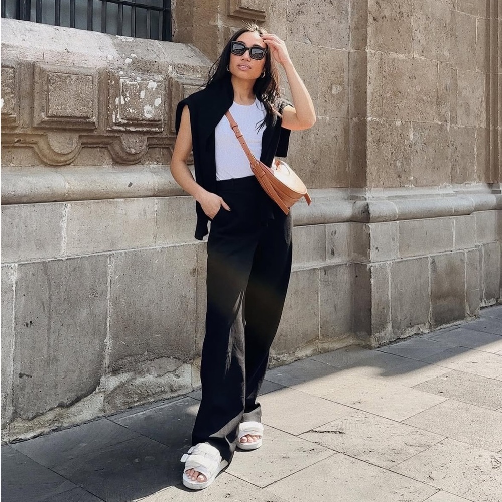 Black Aritzia Babaton Atelier Trousers